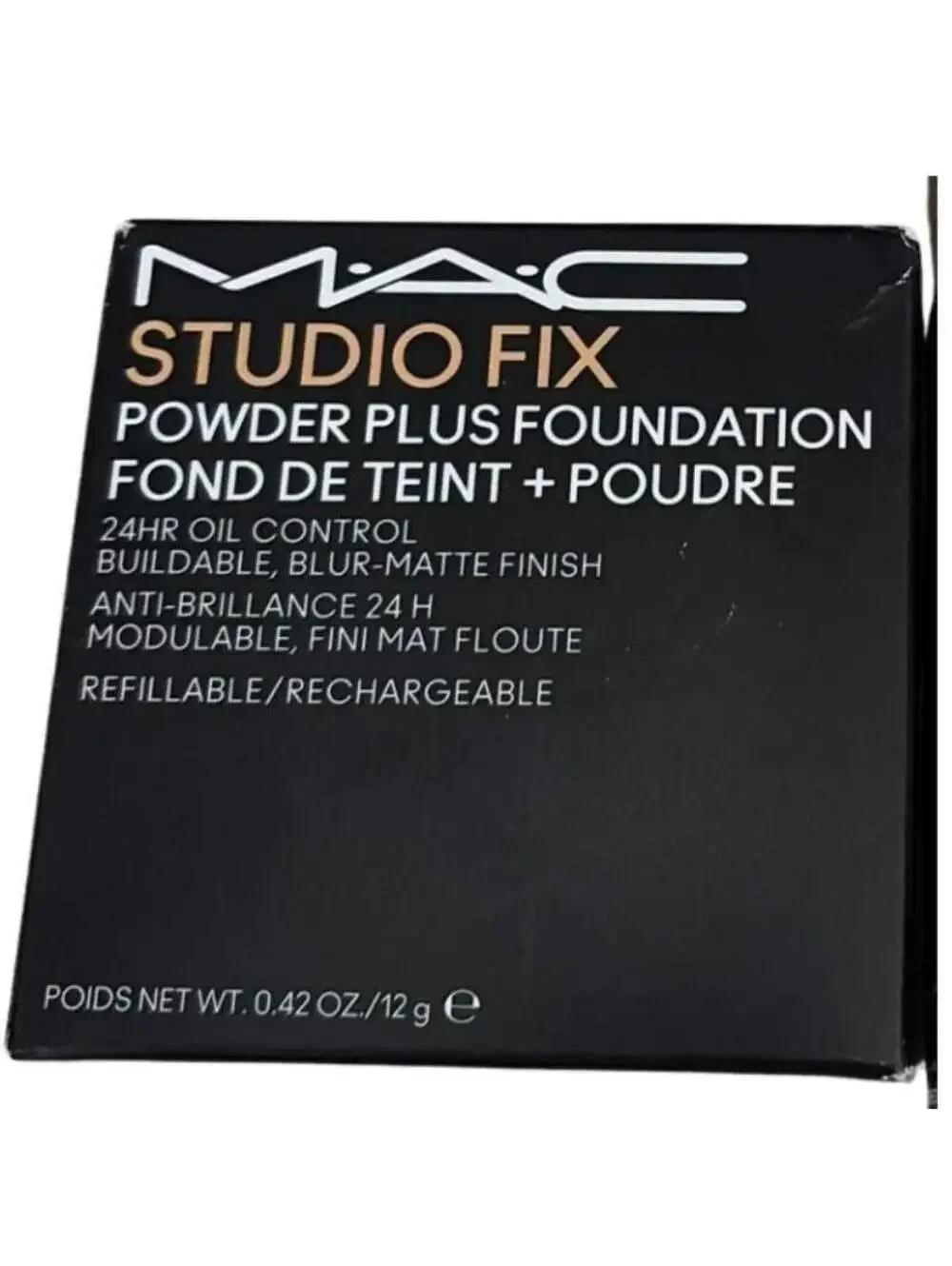 MAC Studio Fix Powder Plus Foundation NC20 NW18 0.52 oz Full Coverage Makeup New